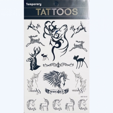 Наклейка-ТАТУ 16х23см. (для украшения), Китай