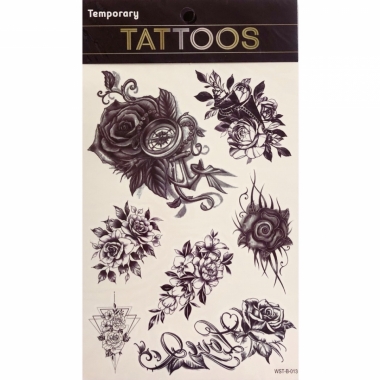 Наклейка-ТАТУ 16х23см. (для украшения), Китай