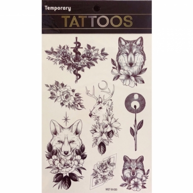 Наклейка-ТАТУ 16х23см. (для украшения), Китай