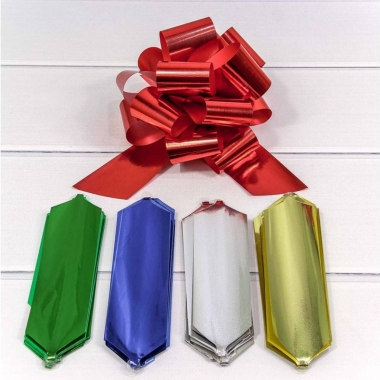 Бант-шар сборный, 5см. "РЕПС" (микс), OMG gift, Китай