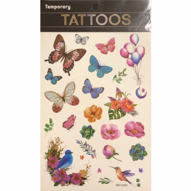 Наклейка-ТАТУ 16х23см. (для украшения), Китай