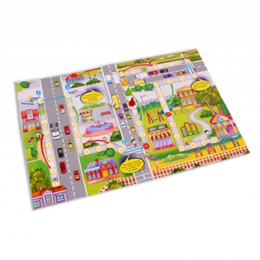 МИНИ-ИГРЫ. ПРАВИЛА ДОРОЖНОГО ДВИЖЕНИЯ, ООО", Рыжий Кот", РФ. пр-во: Китай