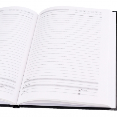 Ежедневник А5, 80л. , "УЛИЦЫ ЛОНДОНА", "Collezione", РФ