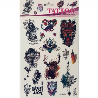 Набор ТАТУ 13х19,5см., Китай