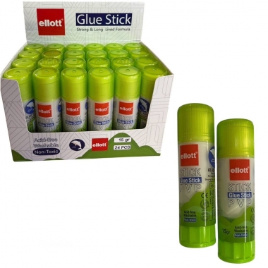 Клей-карандаш 15гр., "ELLOTT",  Китай