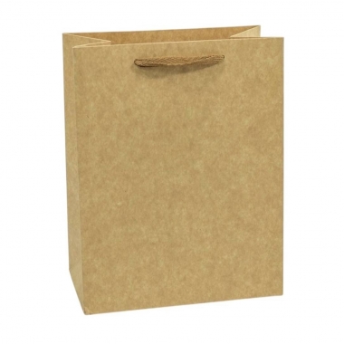 Пакет 18х23х10см,  КРАФТ, Китай