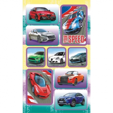 Наклейки д/украшения А6 (20шт.)  "Авто", РФ