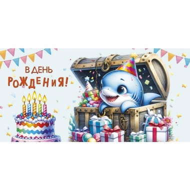 Конверт д/денег "В День Рождения!" (810), "Арт&Дизайн", РФ