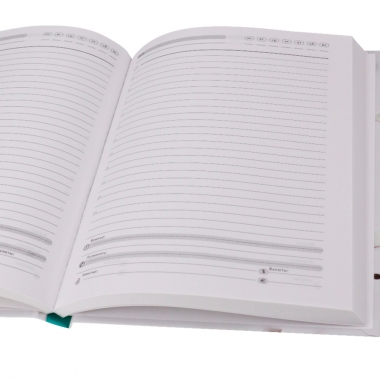 Ежедневник А5, 128л., недатир., "КОКОС И КОФЕ ", "Collezione", РФ