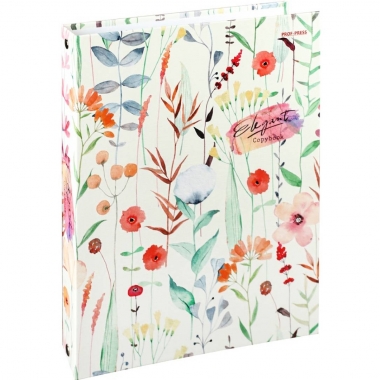 Тетрадь 80л./кл., (на кольцах) "НЕЖНЫЕ ЦВЕТЫ-10", "Prof-Press", РФ