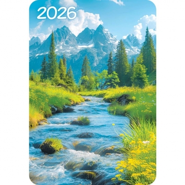 Календарь карманный "Природа",  РФ