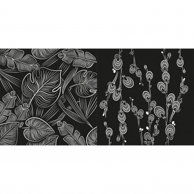 Раскраска «МАГИЯ ЧЁРНОГО-2» 24л, 215х215мм., "Prof-Press", РФ