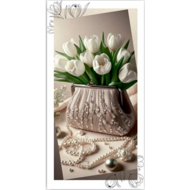 Конверт для денег БЕЗ ТЕКСТА, "Стильная открытка", РБ