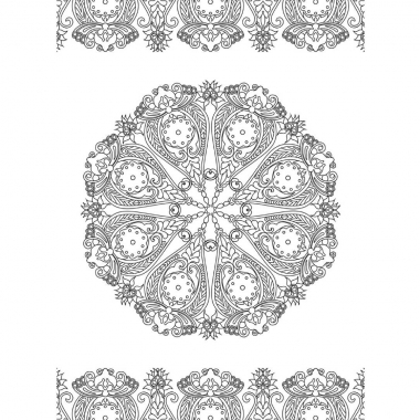 Раскраска-Антистресс А4 Мандалы, "Принт Плюс", РФ