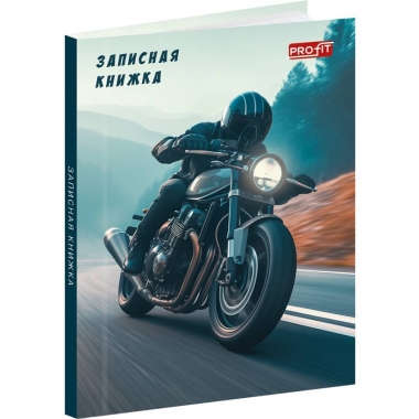 Записная книжка А7 48л., клетка, "ПРИРОДА И СКОРОСТЬ", "Profit", РФ