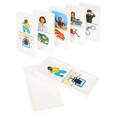 Домино логическое ПРОФЕССИИ, ООО "Рыжий Кот", РФ