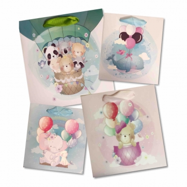 Пакет 14х15х7см, "ЗВЕРЮШКИ" (ЛЮКС) в асс., Китай