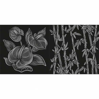 Раскраска «МАГИЯ ЧЁРНОГО-1» 24л, 215х215мм., "Prof-Press", РФ