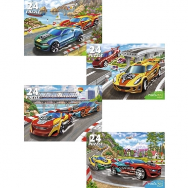 ПАЗЛЫ 24 элемента. МЕГАГОНКИ в асс., ООО "Рыжий Кот", РФ