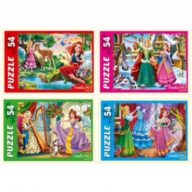 ПАЗЛЫ 54 элемента. СТРАНА ПРИНЦЕСС в асс., ООО "Рыжий Кот", РФ