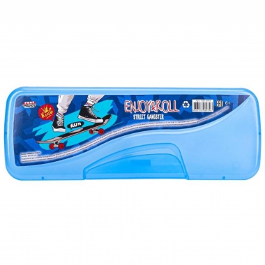 Пенал пластик МОДНЫЕ КЕДЫ, Proff-Press, РФ