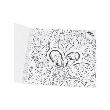 Раскраска "УЗОРНЫЙ МИР. Найди кота" 32л., 215х215мм., "Prof-Press", РФ