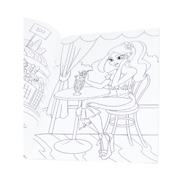 Раскраска А4 ДЛЯ МАЛЫШЕЙ. ПРОГУЛКА С ФЕЯМИ, 4 л.,  Prof-Press/Bright Kids, РФ