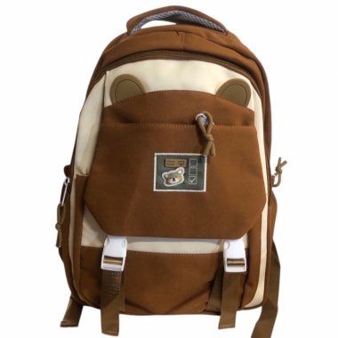 Рюкзак 41х31х13см. КОРИЧНЕВЫЙ, Китай