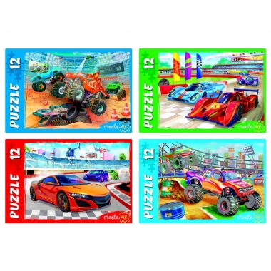 ПАЗЛЫ 12 элементов КРУТОЙ ВИРАЖ № 9. Рыжий Кот, РФ