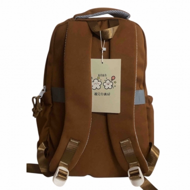 Рюкзак 41х31х13см. КОРИЧНЕВЫЙ, Китай
