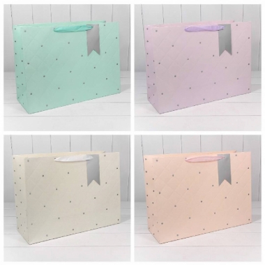 Пакет 55х40х20см. "Эксклюзив" (микс), 230 г., "OMG Gift", Китай