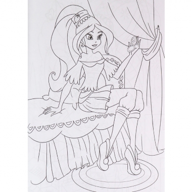 Раскраска А4 ДЛЯ МАЛЫШЕЙ. МИЛАШКИ-ФЕИ, 4 л.,  Prof-Press/Bright Kids, РФ