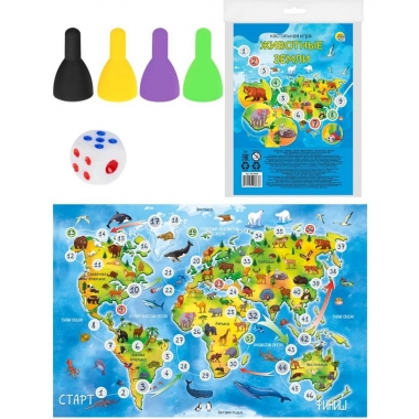 МИНИ-ИГРЫ. ЖИВОТНЫЕ ЗЕМЛИ, ООО", Рыжий Кот", РФ. пр-во: Китай