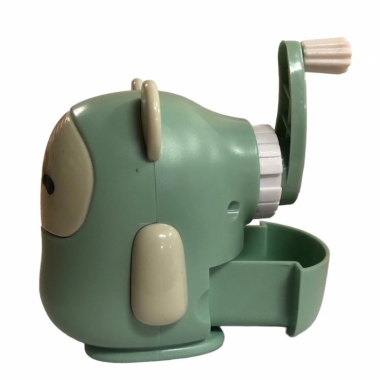 Точилка механическая "Медвежонок" мятн. (6х8х6 см.)., Китай