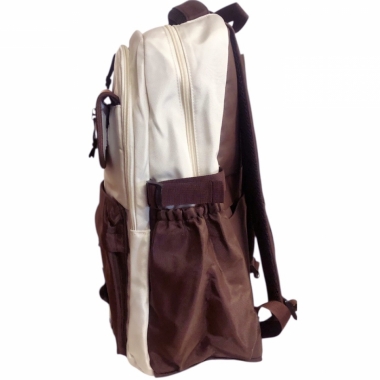 Рюкзак 45х30х13см. БЕЖЕВО-КОРИЧНЕВЫЙ, Китай