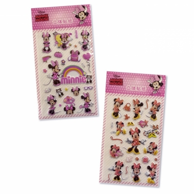 Наклейка дутик (д/украшения) 11х22см. МИННИ МАУС в асс., Китай