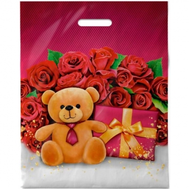 Пакет ПВД (плотный) 40х50см./80мкм. (50шт), "Поклонник", ООО "ИНТЕРПАК", РФ