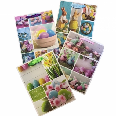 Пакет 18х23, HAPPY EASTER! (люкс) в ассортименте, Китай