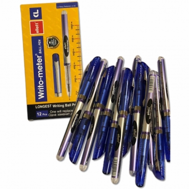 Ручка шариковая, синяя, Writo-Meter ELLOTT, 0.5 мм, 10000 метров,  Китай