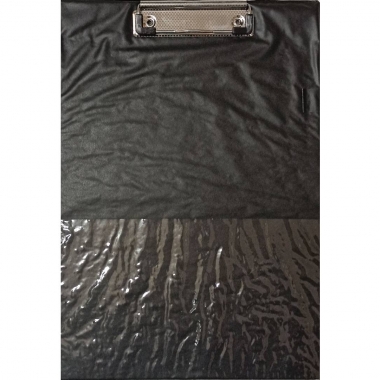 Планшет А4 с верхним зажимом и карманом, ЧЕРНЫЙ, Китай