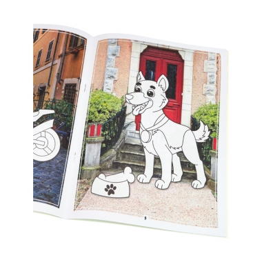 Раскраска А4 ДЛЯ МАЛЬЧИШЕК  (8 л.), Prof-Press, РФ