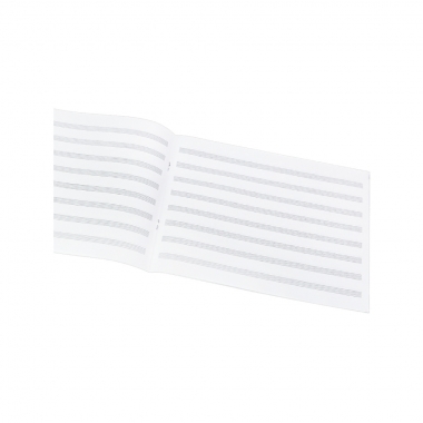 Тетрадь для нот А4 24л. альбомная В РИТМЕ БЛЮЗА (скрепка, цветная мелов.обл.), Prof-Press, РФ