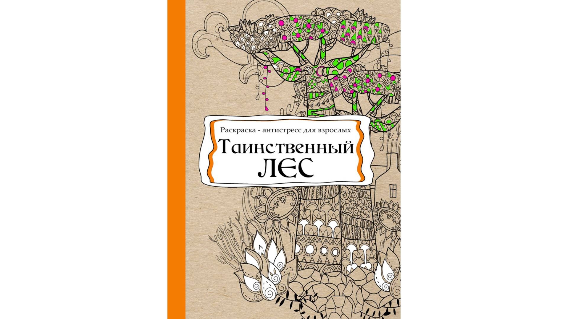 Раскраска-антистресс А4 24л Таинственный лес купить в Минске | Р
