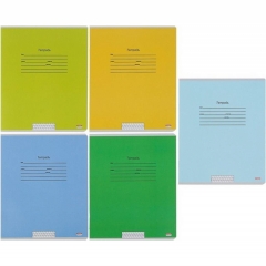 Тетрадь А5, 12 л./КОСАЯ ЛИНИЯ (белая бумага) "УЧУСЬ НА "ОТЛИЧНО"-5", Profit, РФ