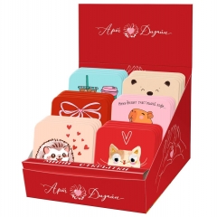 Коробочка мини-открыток, 120 шт. 7х7см., №285 "14 февраля" (код.В), Арт&Дизайн, РФ