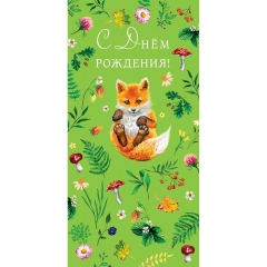 Конверт д/денег "С Днем Рождения!" (810), Арт&Дизайн. РФ