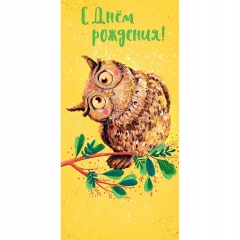 Конверт д/денег "С Днем Рождения!" (810), Арт&Дизайн. РФ