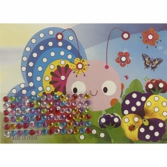 Мозаика из страз мини 17,5х13 см. "БАБОЧКА", Китай