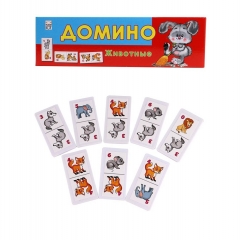 ДОМИНО ПЛАСТИКОВОЕ. ЖИВОТНЫЕ, ООО "Рыжий Кот", РФ