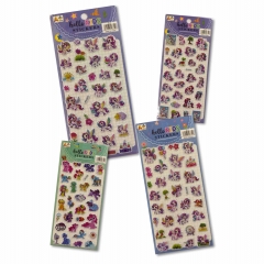 Наклейка дутик 10х22см. "Little Pony" в ассортименте, Китай